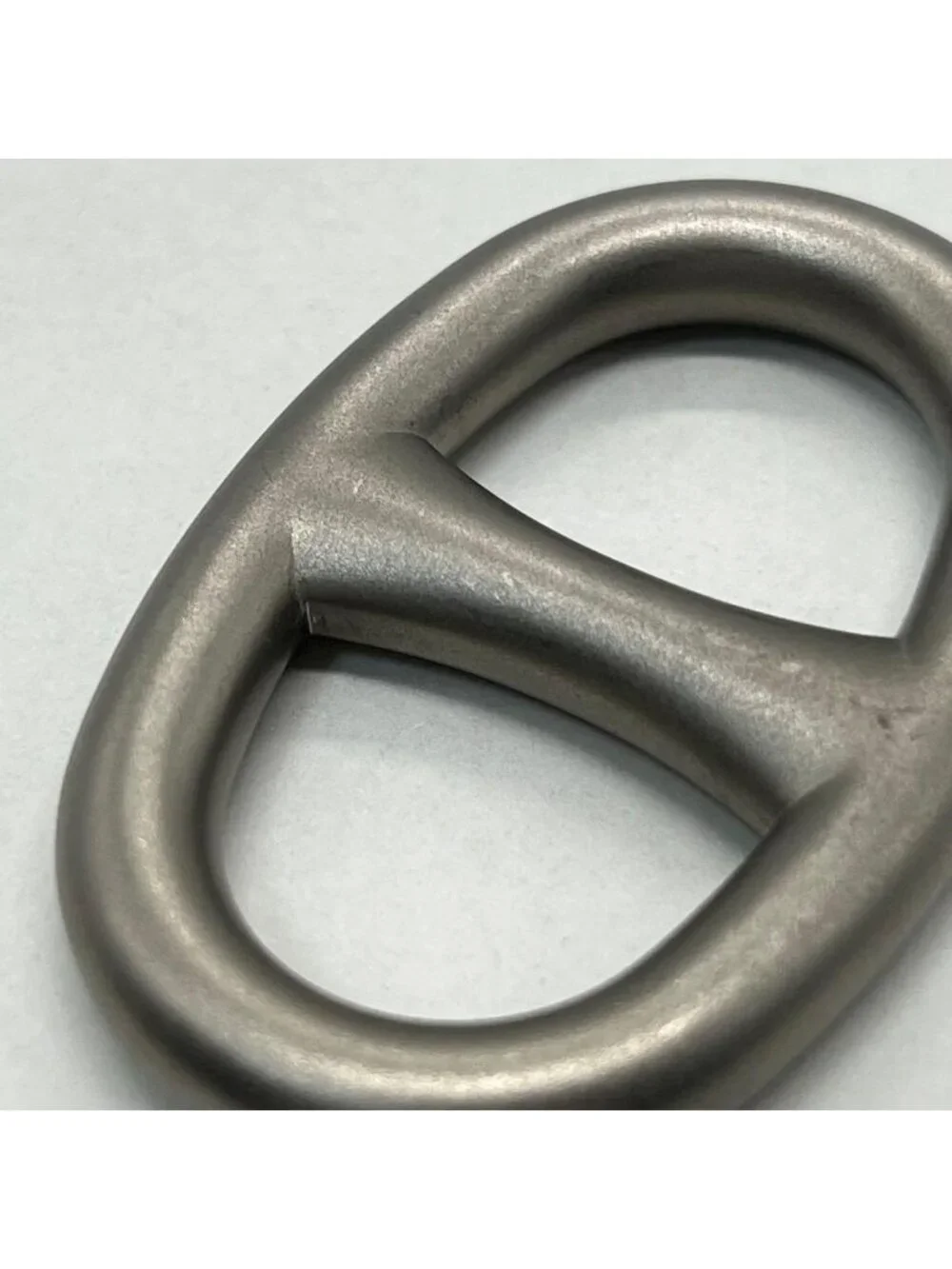 Hermes Chaine D'Ancre Scarf Ring Silver